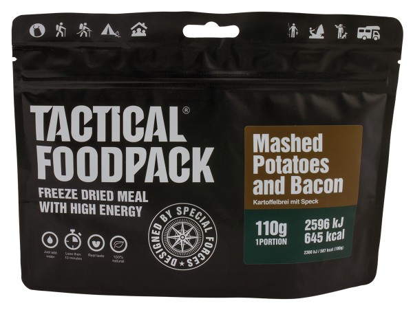 Tactical Foodpack - Kartoffelbrei mit Speck