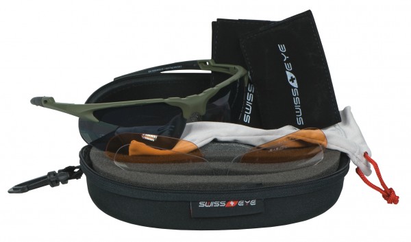 SwissEye Tactical Brille Apache Oliv
