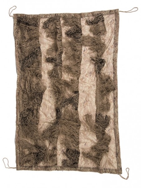 Ghillie Cover filet de camouflage Basic m. Fils 140x100cm