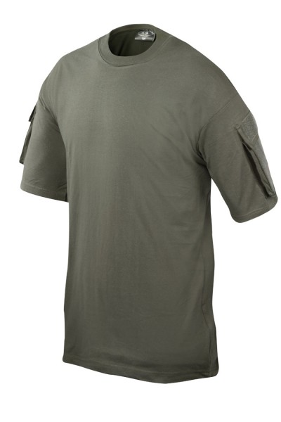 Combat T-shirt with sleeve pocket