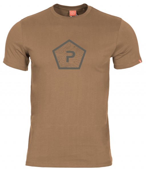 Camiseta con forma de pentágono