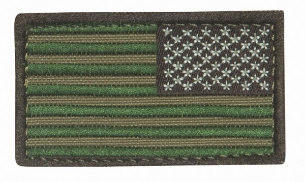 US Flagge Multicam Textil/Klett - Reverse