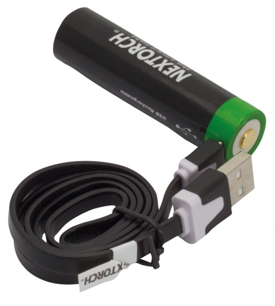 Nextorch USB recargable de iones de litio 3,6V 3400mAh