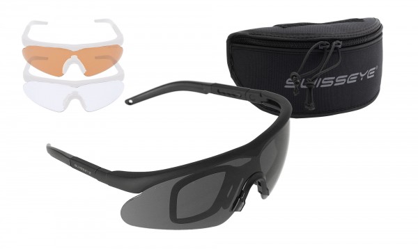 SwissEye Tactical Raptor Pro RX Schiessbrille (Set)