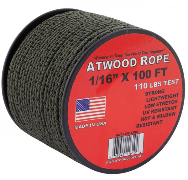 Cuerda de utilidad Atwood 1,6 mm - 30 m