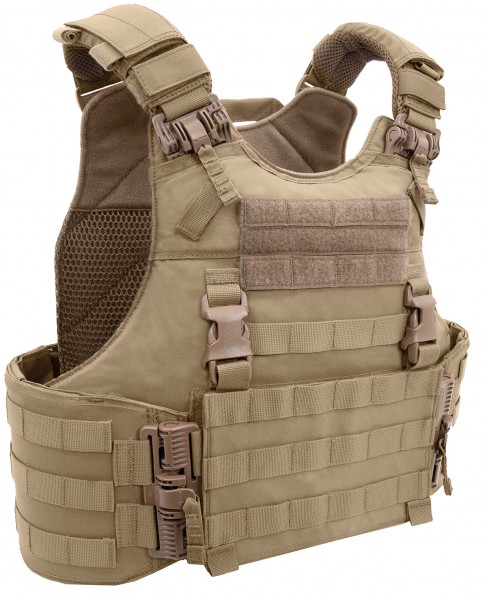 WAS Quad Release Plate Carrier