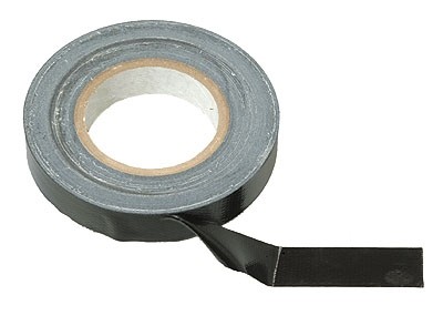 Gewebeklebeband Schwarz 50m/Rolle 25 mm Br.