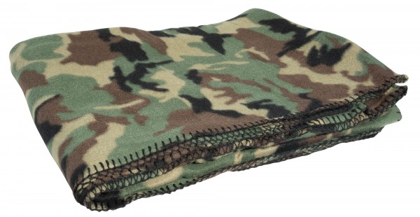 Commando fleece blanket 135x185 cm
