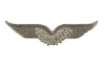 BW Cap Pin Metal Luftwaffe Wing