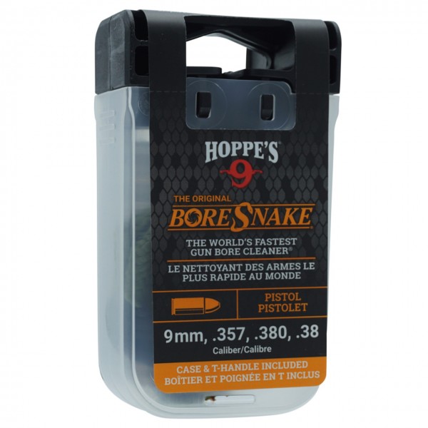 Hoppe's BoreSnake Barrel Cleaner DEN Pistol (9mm, 38, 380, 357)