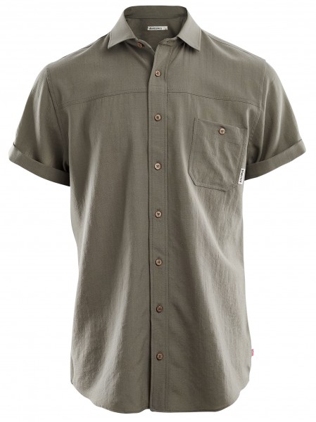 Aclima LeisureWool Short Sleeve Woven Wool Shirt