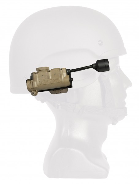 Streamlight Sidewinder Stalk con clip MOLLE / clip para casco con montura E
