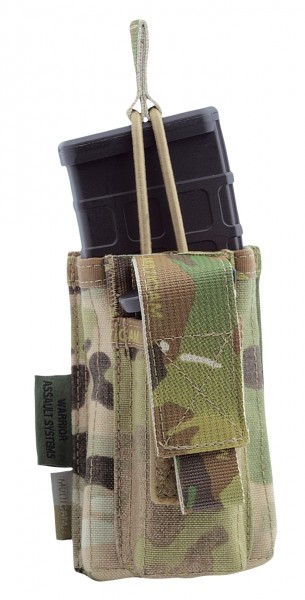 Warrior Single Open M4 & 9mm MagPouch Multicam