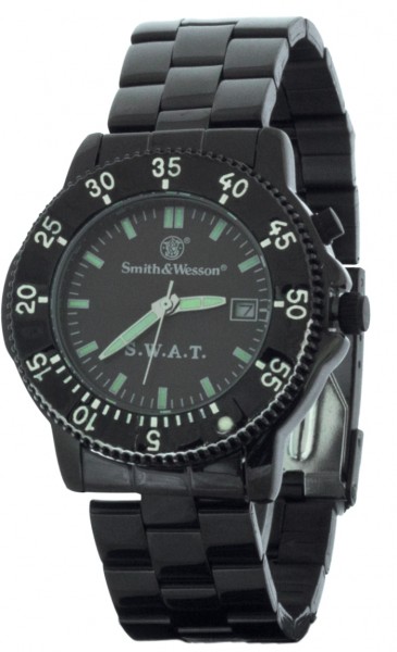Smith & Wesson SWAT Uhr mit Edelstahlarmband