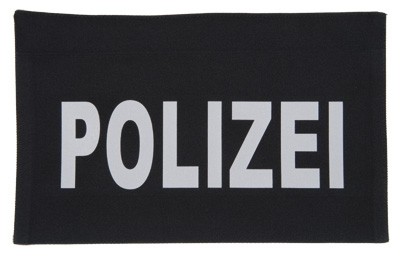 5.11 Back and chest shield Velcro POLICE