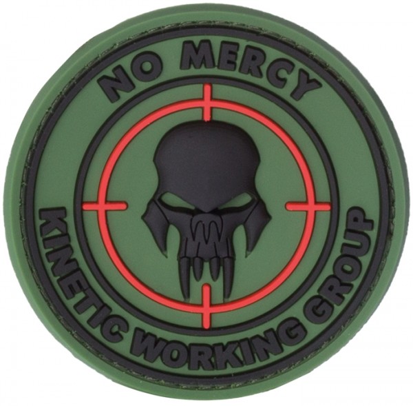 3D Rubber Patch No Mercy Forest