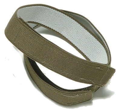 BW Trousers elastic band with Velcro Olive (pair)