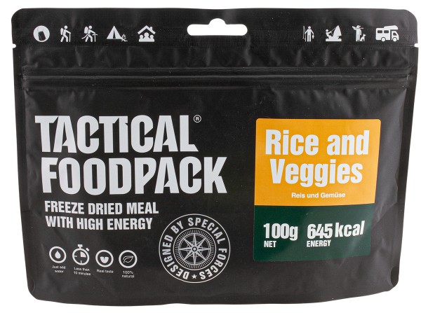 Tactical Foodpack - Rice and Vegetables