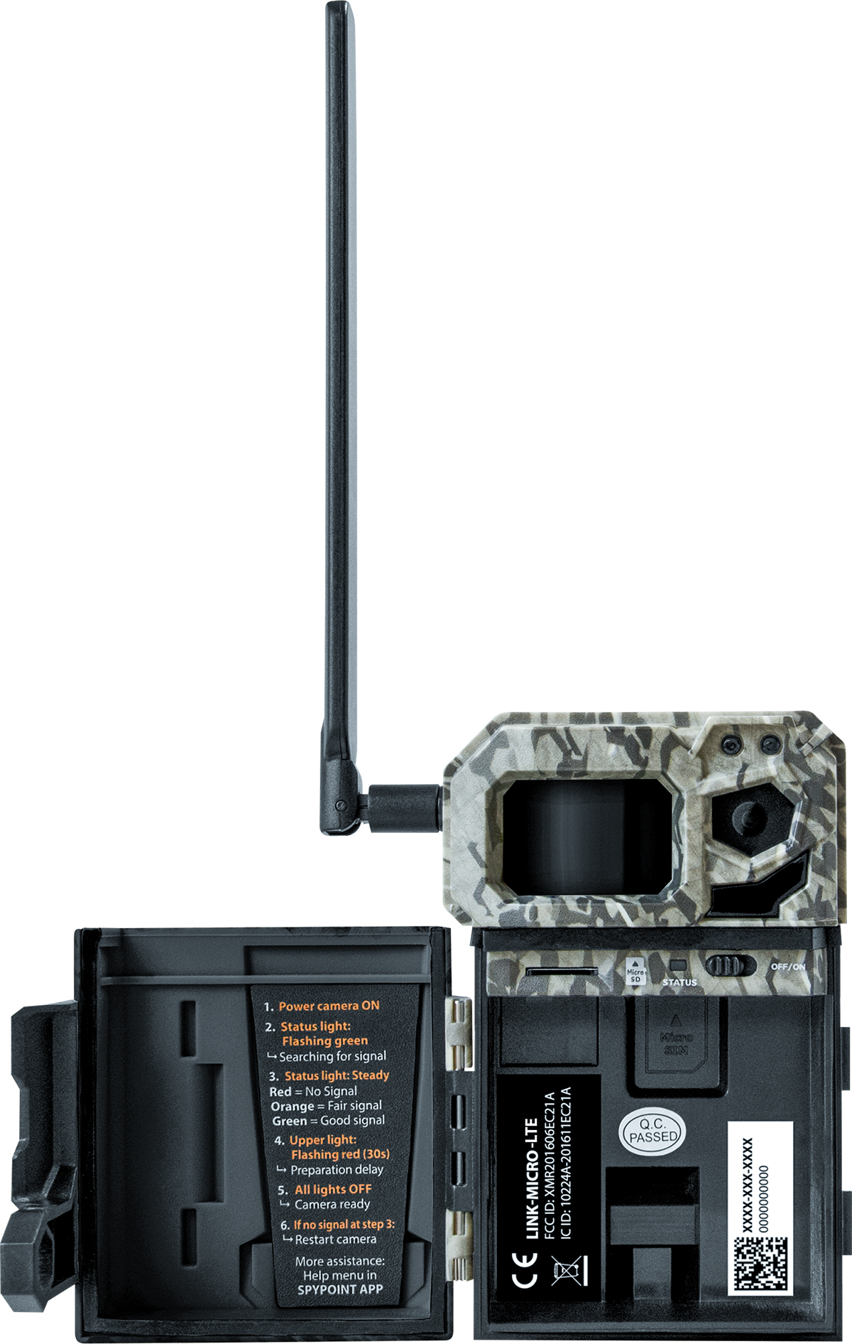 SpyPoint 4G Wildkamera Link-Micro mit Bildübertragung und APP-Steuerung 