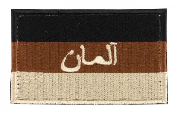 BW Sovereign Badge Arabic Sand z rzepem Large