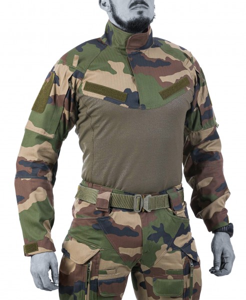 UF PRO Striker X Combat Shirt CE Woodland Camo