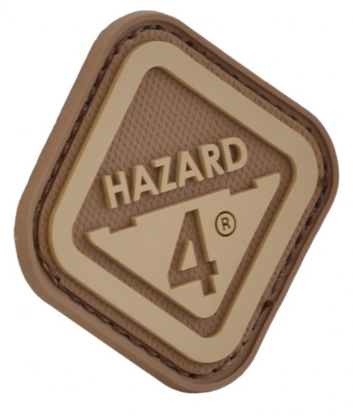 Hazard 4 Diamand Shape Logo Rubber Patch