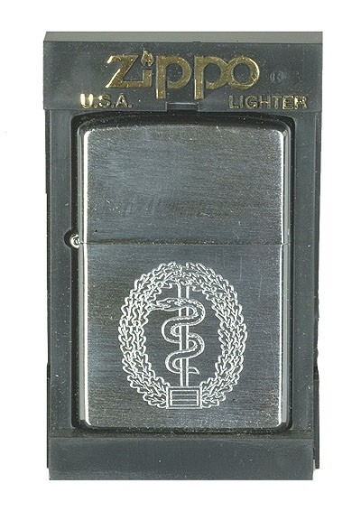 Zippo lighter motif paramedic squad