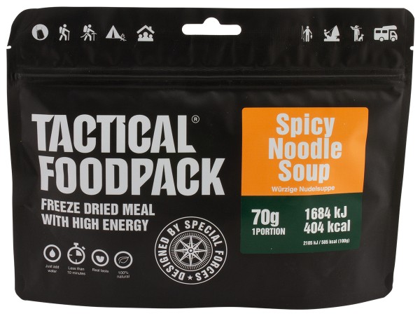 Tactical Foodpack - Würzige Nudelsuppe