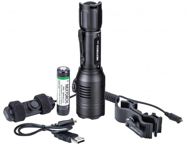 Nextorch T53 flashlight (white/green/red) hunting set