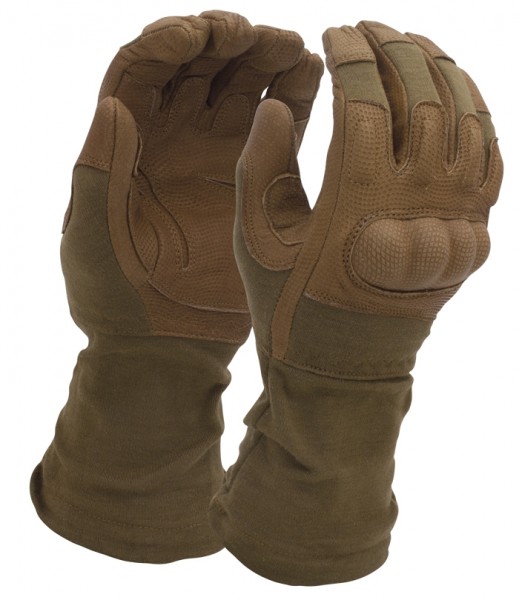 Rękawice Mil-Tec Action Gloves Flame Retardant z mankietem