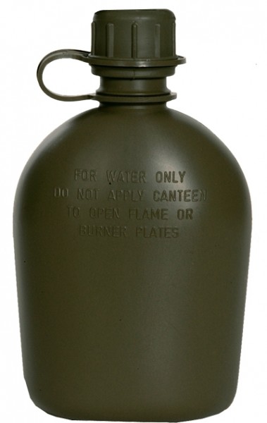 US Water bottle 1 QT. Olive without cover