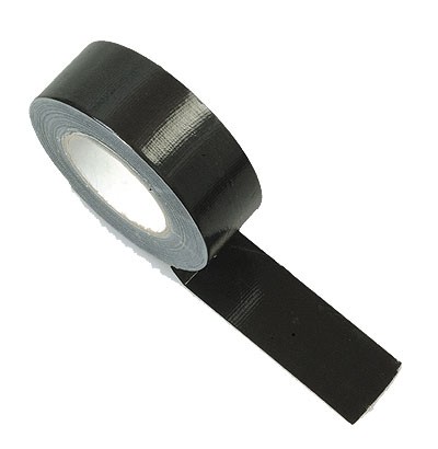 Gewebeklebeband Schwarz 50m/Rolle 50 mm Br.