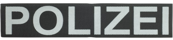 Lettering POLICE Reflective 25 x 5 cm