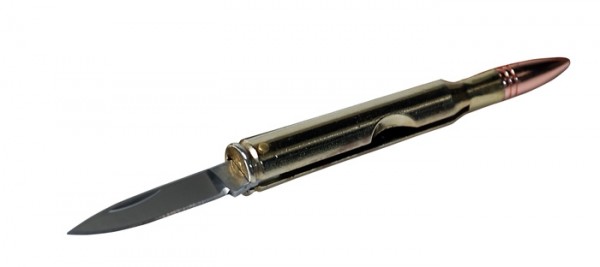 Mil-Tec Cartridge Knife 30-08 - Large