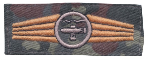 Insigne d'activité BW Pers. armes sous-marines camouflage/bronze