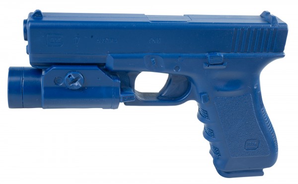 BLUEGUNS Trainingswaffe Glock 17 mit Tactical Light TLR1