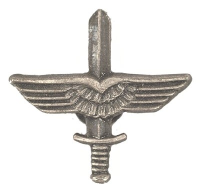 BW Cap Pin Metal Army Aviator