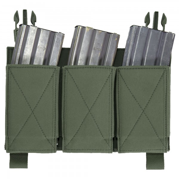 Warrior Removable Triple Elastic Mag Pouch