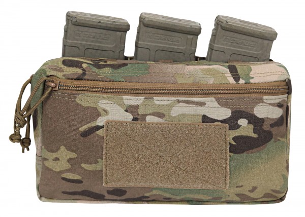 Warrior Elite Ops Triple Snap Mag with Utility Pouch Multicam