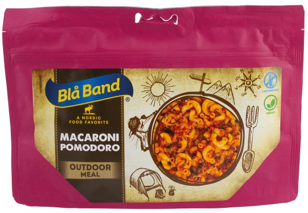 Comida al aire libre de Blå Band - Macarrones Pomodoro