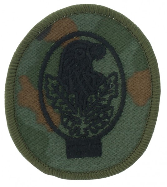 BW sniper badge textile camouflage/black