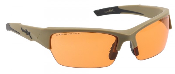 Wiley X Valor 2.5 Set Clear/Smoke Grey/Light Rust (goggles incl. interchangeable lenses)