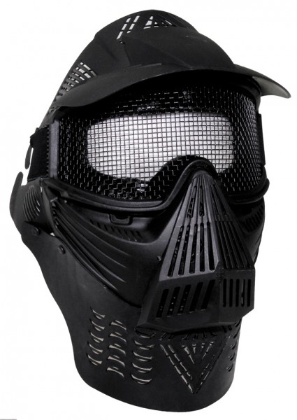 Paintball face mask (2 color variants)