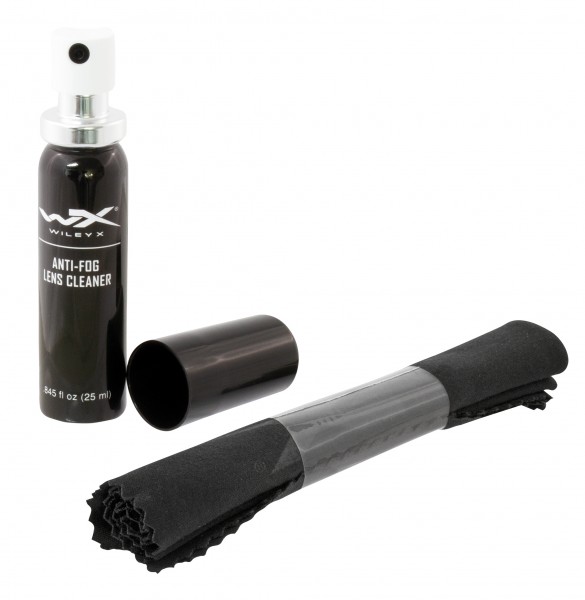 Wiley X anti-fog spray & microfiber cloth