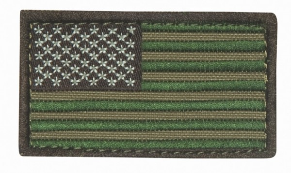 US Flag Multicam Textile/Velcro