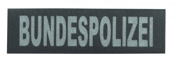 Inscription Klein Bundespolizei/Copie de la carte de service