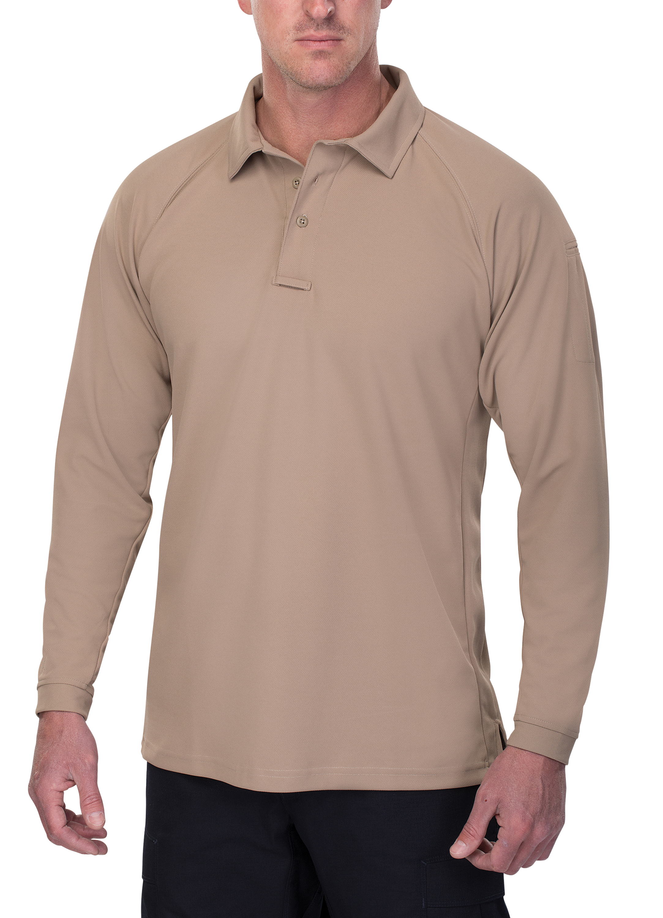 Vertx Mens Coldblack Short Sleeve Polo Shirt Long Body 