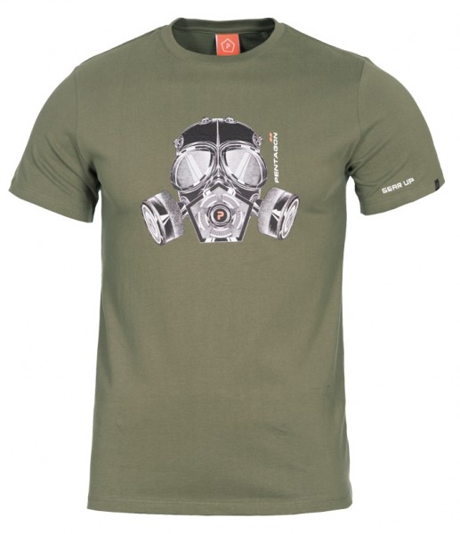 Pentagon T-Shirt Gas-Mask