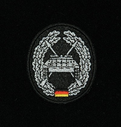 Barett Abzeichen Panzerjäger Textil