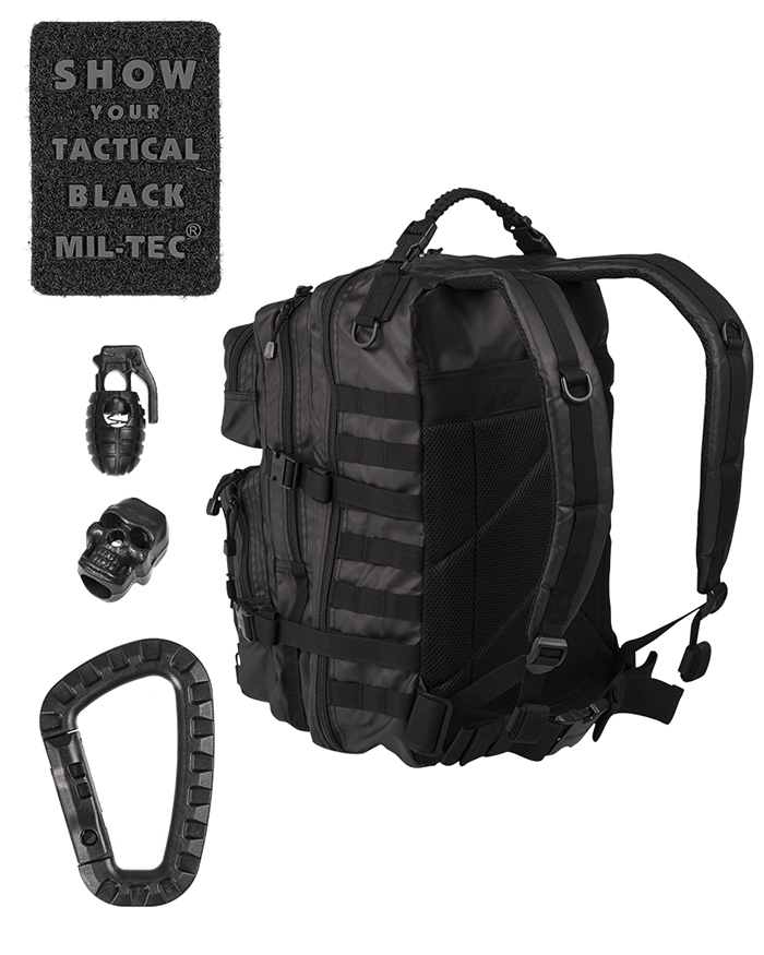 Rucksack US Assault Pack One Strap Tactical Black Large 